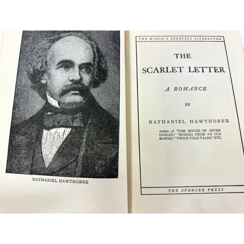 The Scarlet Letter Nathaniel Hawthorne World’s Greatest Literature Vol 6 HC